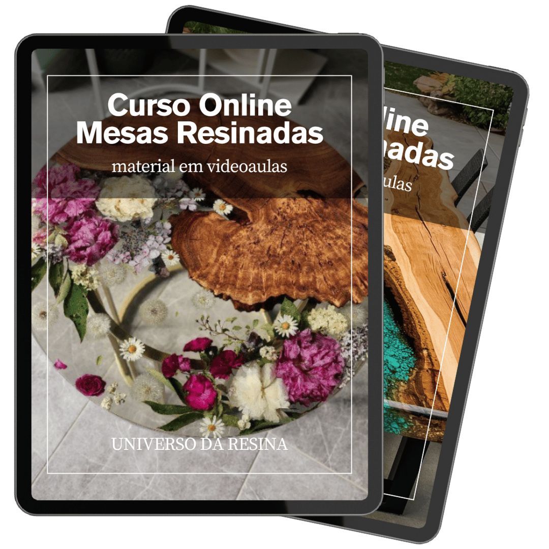 Material do curso online Mesas Resinadas